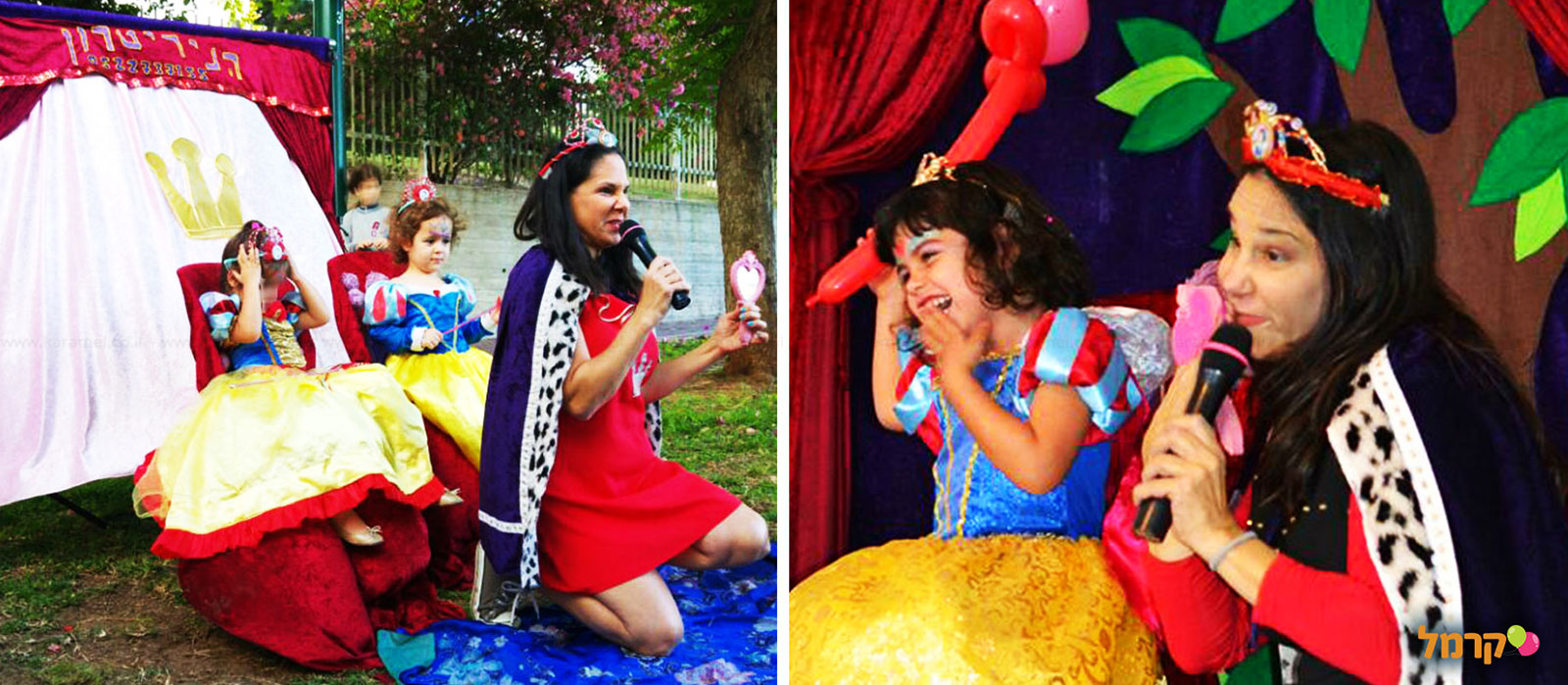 נסיכות ואבירים עם הצגה ותחפושות - 073-7840251
