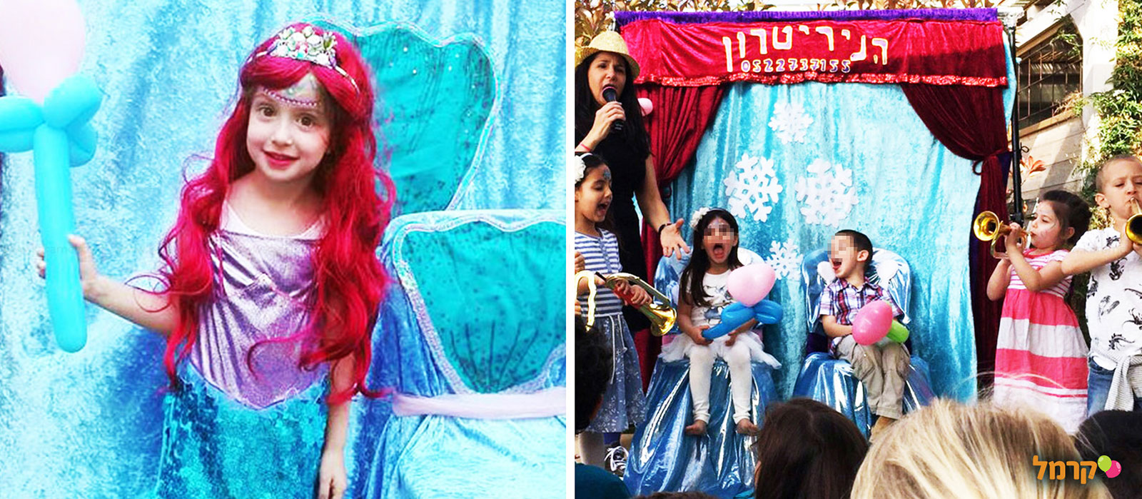 נסיכות ואבירים עם הצגה ותחפושות - 073-7840251