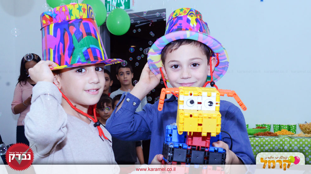 פעילות יום הולדת רובוטים - רובוכיף - 073-7576537